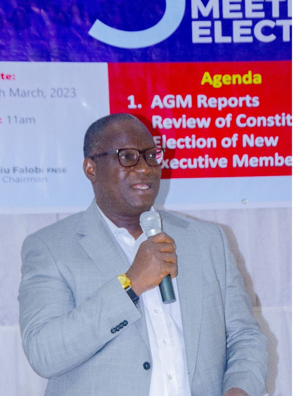 ENGR. DIDEOLU FALOBI APPEALS FOR INCREASED MEMBERSHIP IN UNILAGFEAA